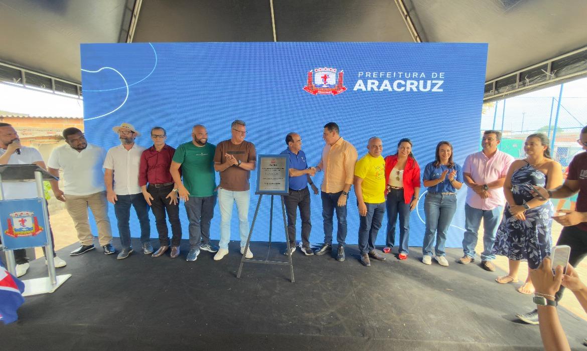 Prefeitura inaugura obras de infraestrutura na Vila do Riacho