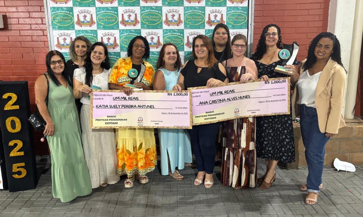 Seminário Municipal de Boas Práticas na Educação celebra resultados pedagógicos e reconhece esforços de professores da rede