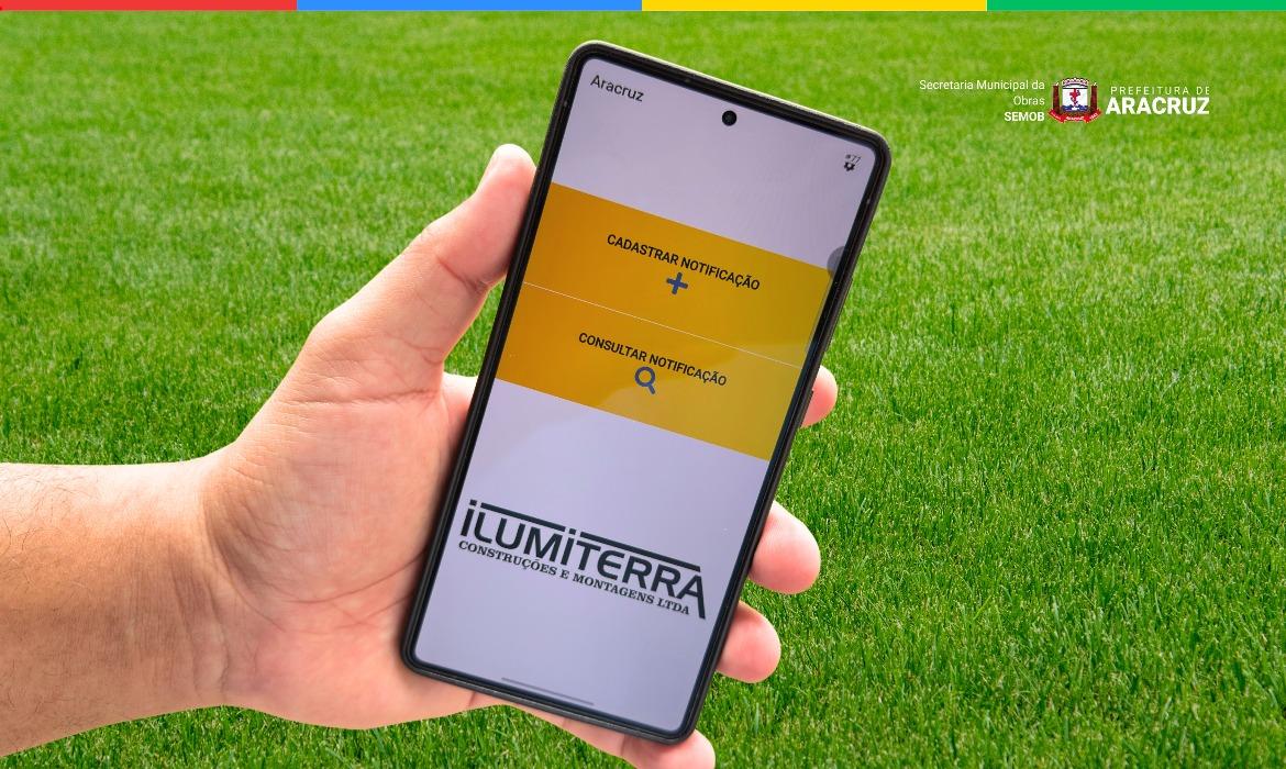 Aplicativo “Aracruz IP” moderniza atendimento de iluminação pública