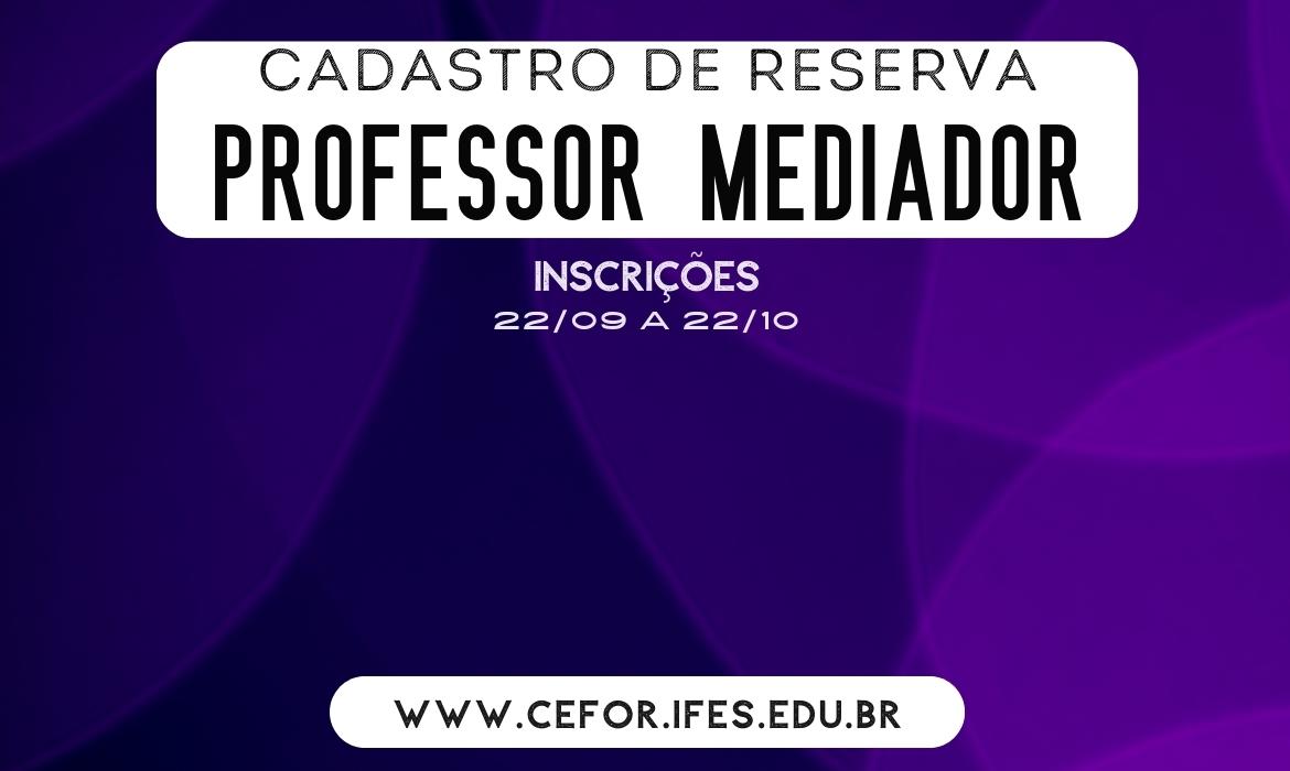 Abertas às inscrições de professor mediador para cadastro de reserva para atuação no curso de Pós-graduação de Especialização em Gestão da Inovação do Programa Universidade Aberta Capixaba (UnAC-Ifes), do Sistema UniversidadES.