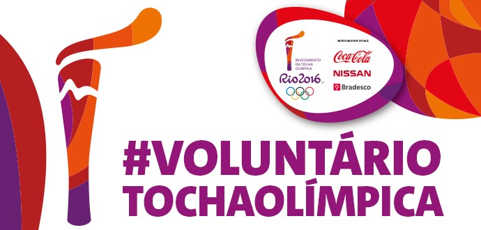Atenção, voluntários: Informações sobre a Passagem da Tocha Olímpica