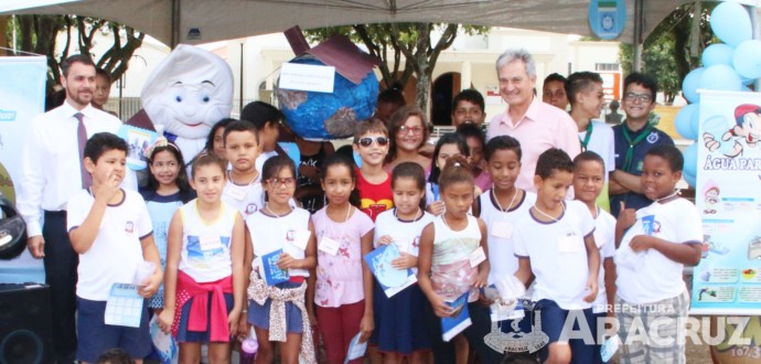 Prefeito Jones Cavaglieri prestigia evento em comemoração ao Dia Mundial da Água