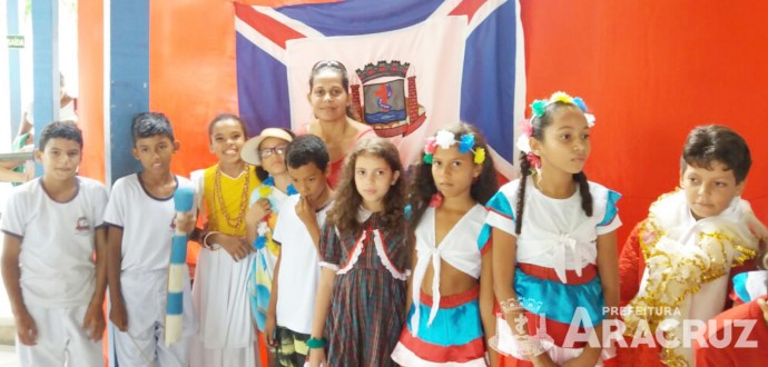 EMEF "Samoel Costa" comemora emancipação do município de Aracruz