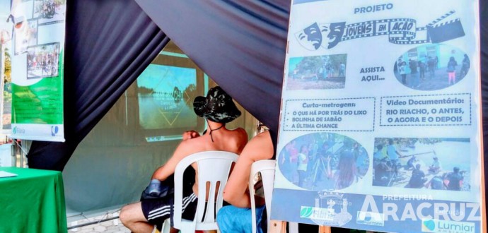 Curtas-metragens feitos por jovens de Aracruz foram atração na festa de aniversário da cidade