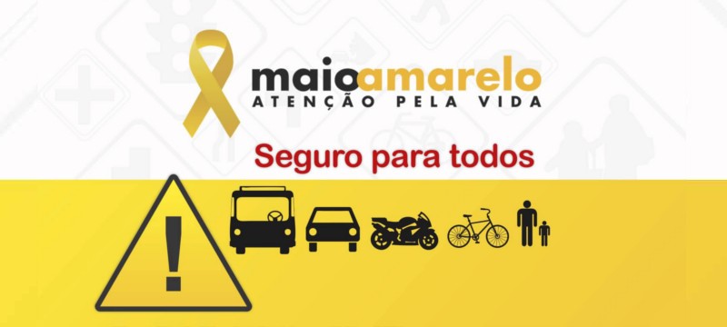 Maio Amarelo quer reduzir acidentes no trânsito em Aracruz