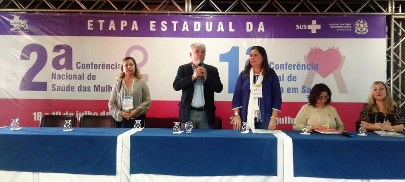Representantes de Aracruz participam da Etapa Estadual da 2ª Conferência de Saúde das Mulheres