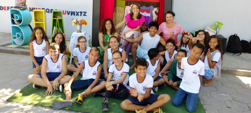 EMEF Samoel Costa recebe a Biblioteca Itinerante Ambiental (BIA)