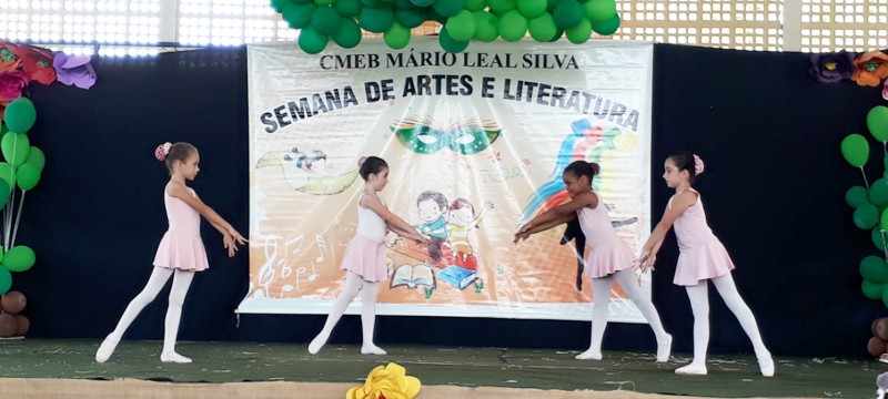 CMEB Mário Leal Silva realiza culminância do projeto Comunidade de Leitores na semana de arte e literatura