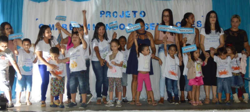  Educação Especial do CMEI Epifânio Pontin faz a culminância do projeto “O mar e um mundo de sensações”