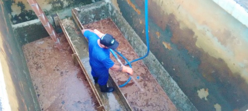 SAAE promove lavagem química de todos leitos filtrantes das ETAs de Aracruz