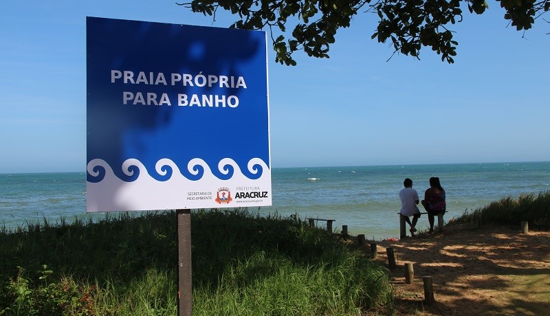Balneabilidade: litoral de Aracruz conta com sete pontos próprios para banho