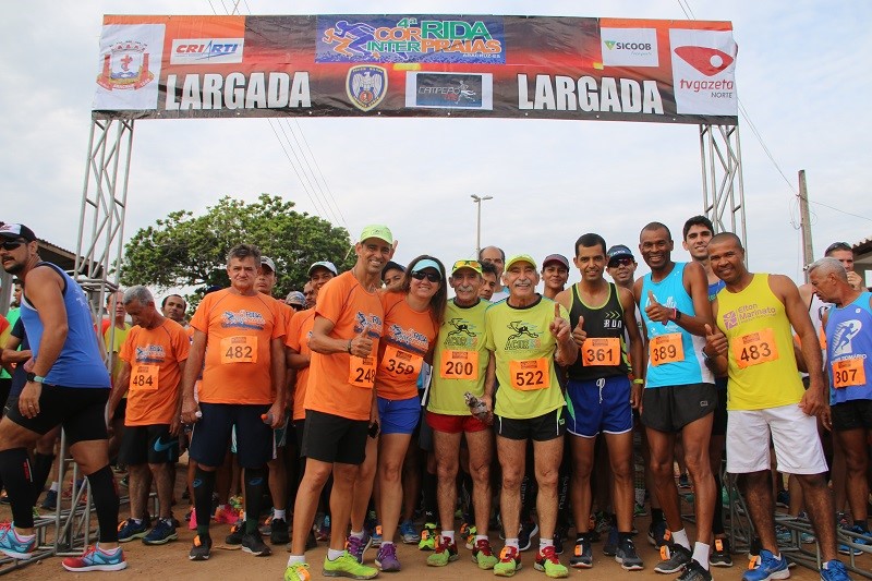 4º Corrida interpraias é realizada com grande sucesso. Equipe de Aracruz teve o maior número de participantes