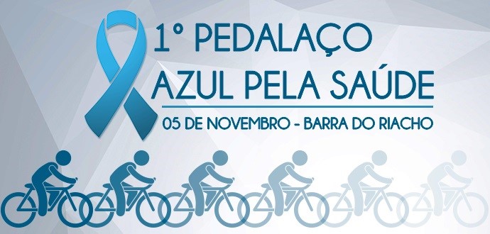 1º Pedalaço Azul pela Saúde acontecerá em Barra do Riacho
