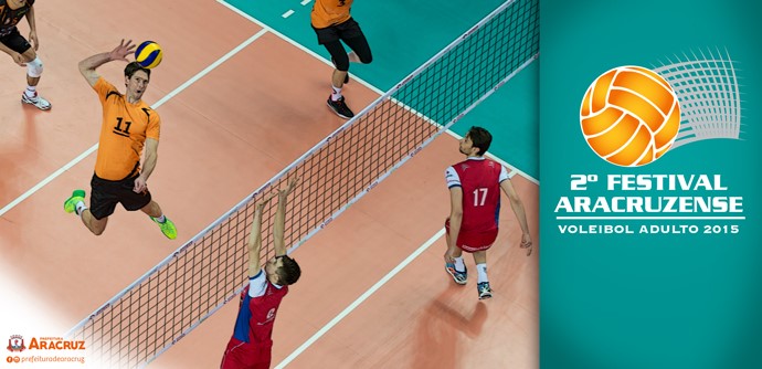 Festival de Voleibol Adulto 2015 traz o esporte para o município