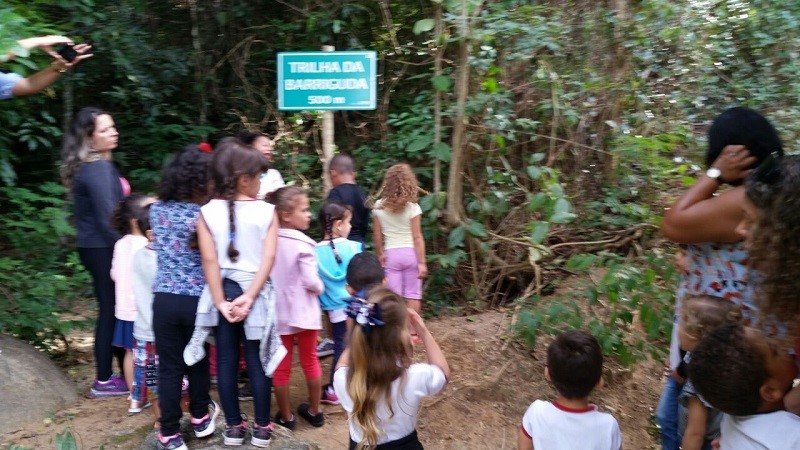 Estudantes visitam Parque Natural Municipal do Aricanga