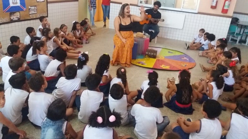 EMEF Marechal Costa e Silva realiza momento de contação de história para alunos do 1º ao 5º ano