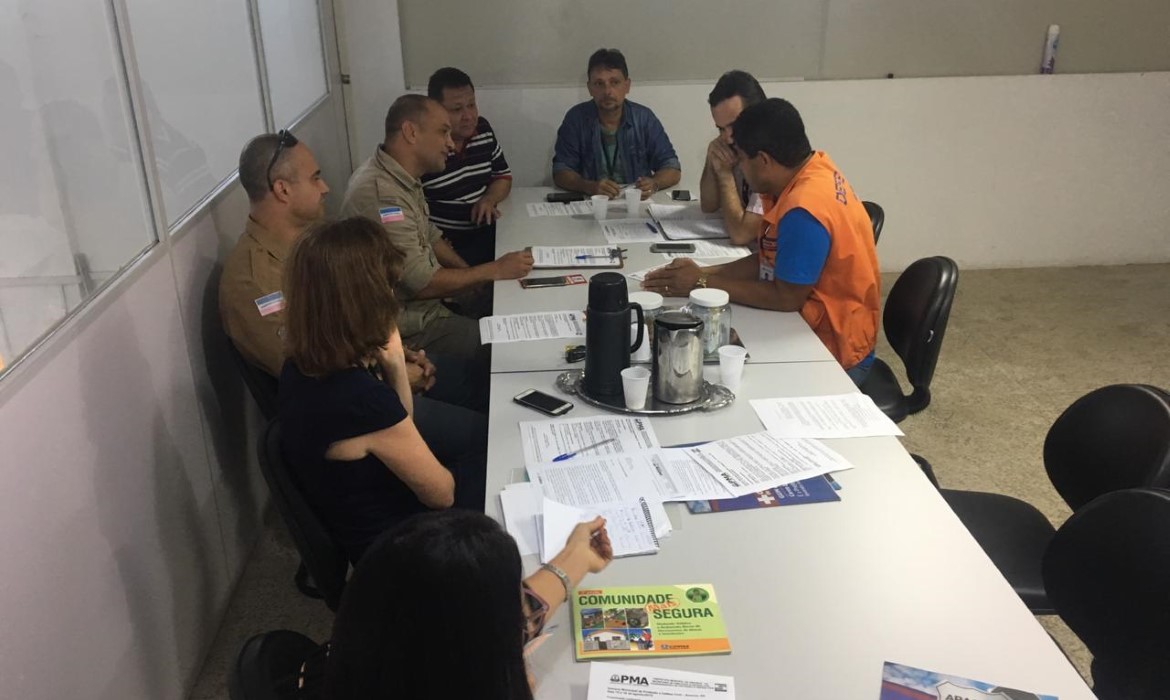 Reunião começa a definir ações para a Primeira Semana Municipal de Proteção e Defesa Civil