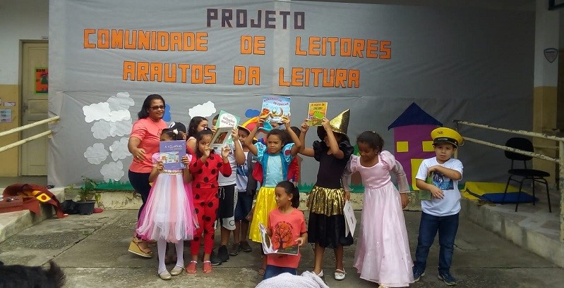 Cinco alunos da EMEF Novo Irajá são certificados como Arautos da Leitura