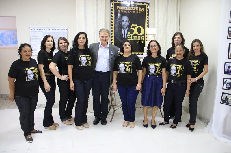 Biblioteca Pública Municipal “Eugênio Antonio Bitti” comemora seus 50 anos