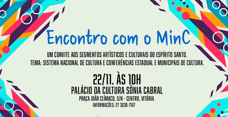 Gerência de Cultura da PMA participa do Encontro com o MinC esta semana 