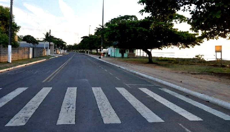 Barra do Sahy: Avenida Ademar dos Reis aberta para circulação de pedestres nos finais de semana