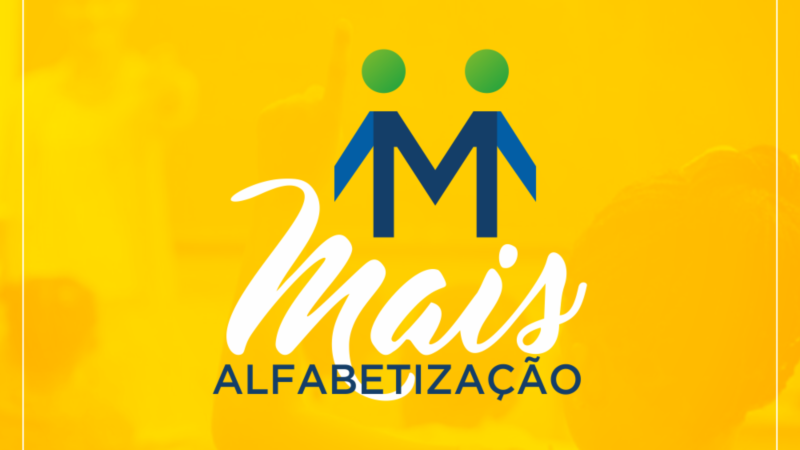  Inscrições para Assistentes Voluntários do Programa Mais Alfabetização ocorrem nesta sexta-feira (14/06)