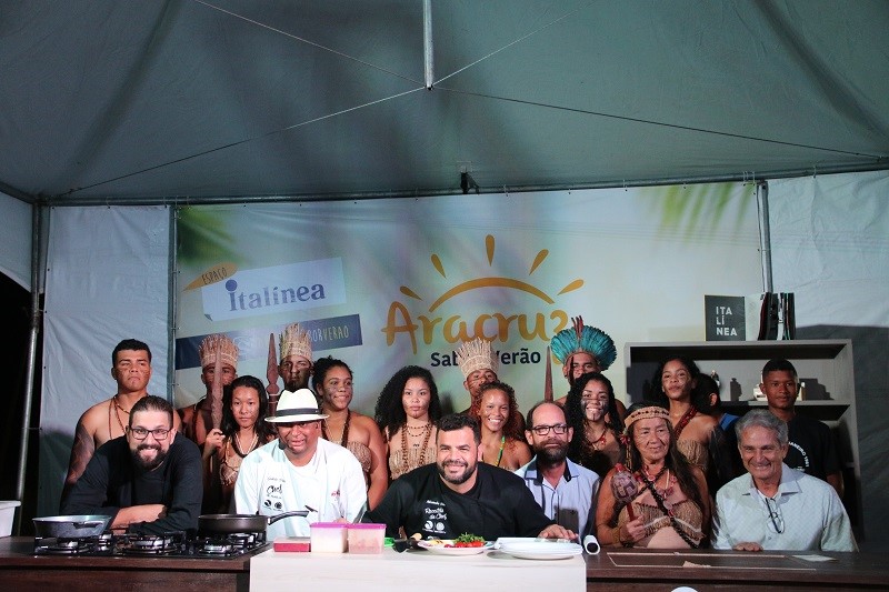 1º Festival Gastronômico Aracruz Sabor Verão ofereceu aulas gratuitas de culinária e atrações culturais